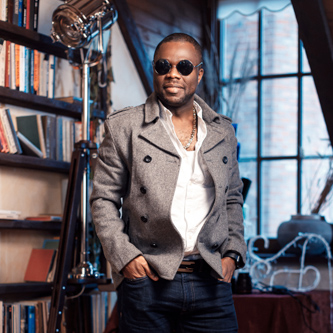 Couple portrait photography with romantic ambiance created through professional studio lighting