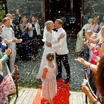 Wedding photoshoot and banquet at the Rodolad estate