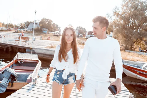 Engagement on a yacht — Love Story, story 0002
