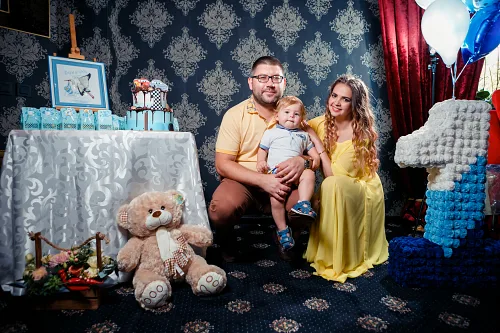 Danny 1 year — First birthday, IMGM5925