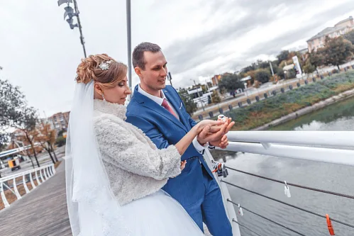 Alex and Anna — Wedding in church, photo 105