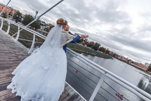 Alex and Anna — Wedding in church, photo 107
