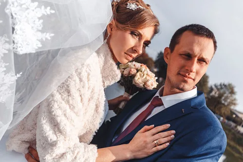 Alex and Anna — Wedding in church, photo 118