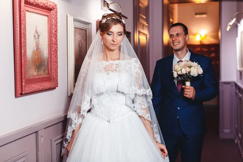 Alex and Anna — Wedding in church, photo 15