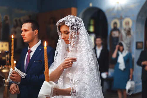 Alex and Anna — Wedding in church, photo 50