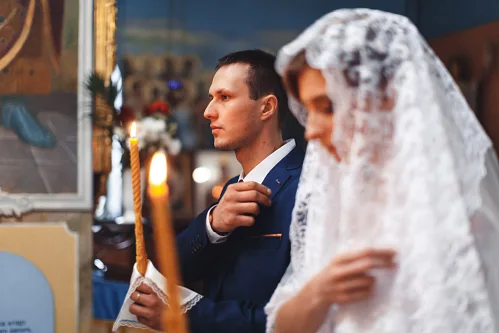 Alex and Anna — Wedding in church, photo 51