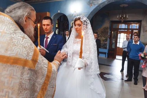 Alex and Anna — Wedding in church, photo 55