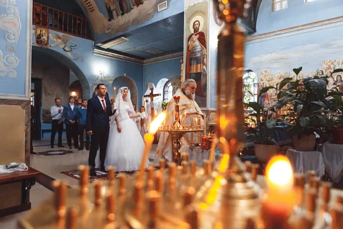 Alex and Anna — Wedding in church, photo 63