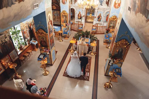 Alex and Anna — Wedding in church, photo 65