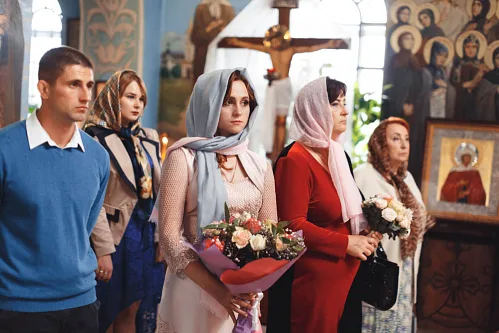 Alex and Anna — Wedding in church, photo 67