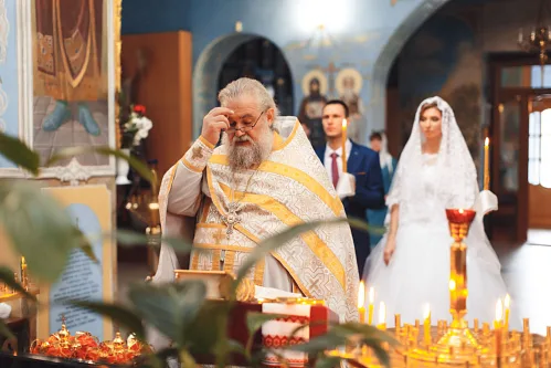 Alex and Anna — Wedding in church, photo 69