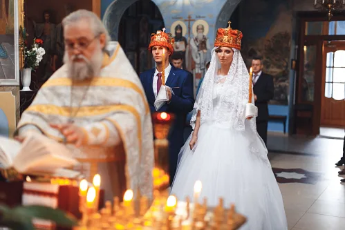 Alex and Anna — Wedding in church, photo 78