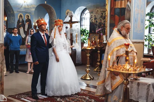Alex and Anna — Wedding in church, photo 83