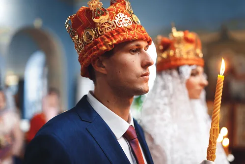 Alex and Anna — Wedding in church, photo 84
