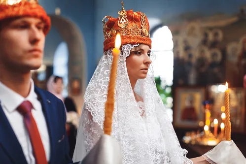 Alex and Anna — Wedding in church, photo 85
