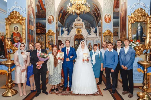 Alex and Anna — Wedding in church, photo 99