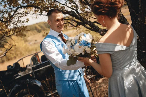 Tanya and Konstantin — Retro wedding, wed 0059