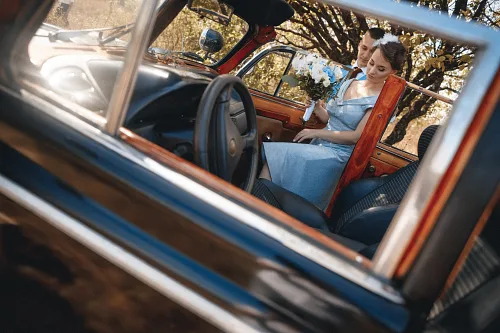 Tanya and Konstantin — Retro wedding, wed 0067