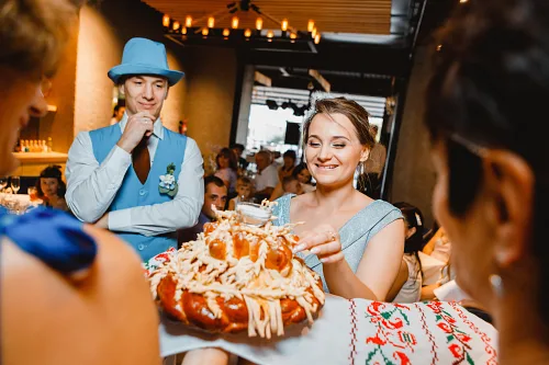 Tanya and Konstantin — Retro wedding, wed 0151