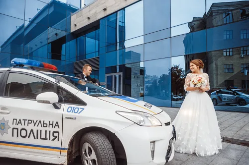 Polina and Alex — Police wedding, photo 29
