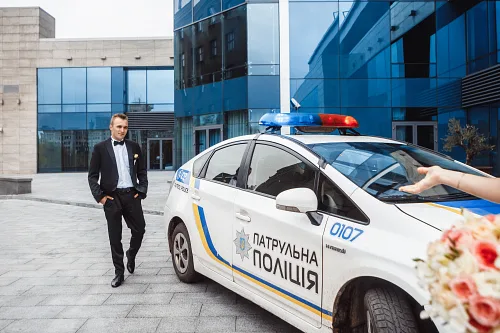 Polina and Alex — Police wedding, photo 30