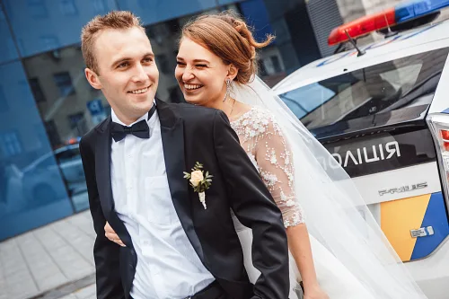 Polina and Alex — Police wedding, photo 34