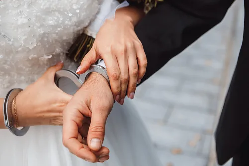 Polina and Alex — Police wedding, photo 46