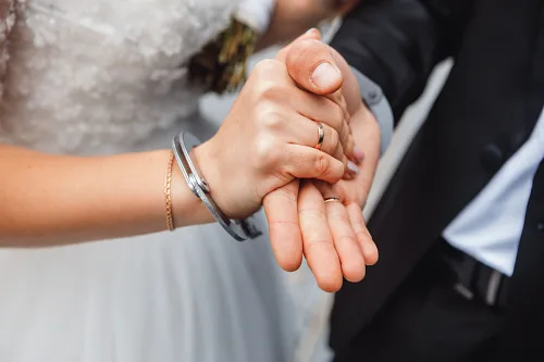 Polina and Alex — Police wedding, photo 47