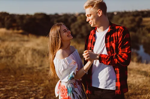 Eugenia and Aleks — Engagement in the hills, photo 11