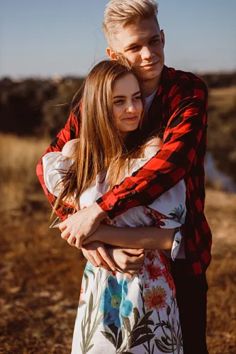 Eugenia and Aleks — Engagement in the hills, photo 13
