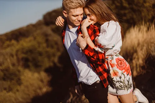 Eugenia and Aleks — Engagement in the hills, photo 17