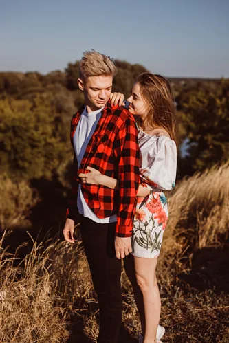 Eugenia and Aleks — Engagement in the hills, photo 18