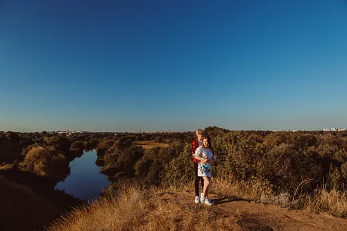 Eugenia and Aleks — Engagement in the hills, photo 20