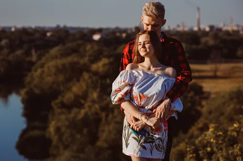 Eugenia and Aleks — Engagement in the hills, photo 21