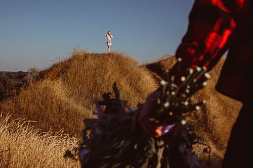Eugenia and Aleks — Engagement in the hills, photo 25