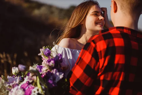 Eugenia and Aleks — Engagement in the hills, photo 33