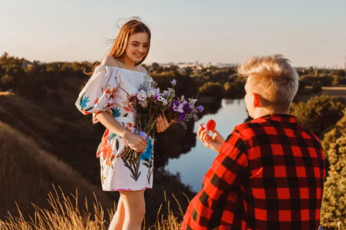Eugenia and Aleks — Engagement in the hills, photo 38