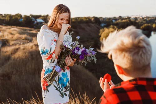 Eugenia and Aleks — Engagement in the hills, photo 40