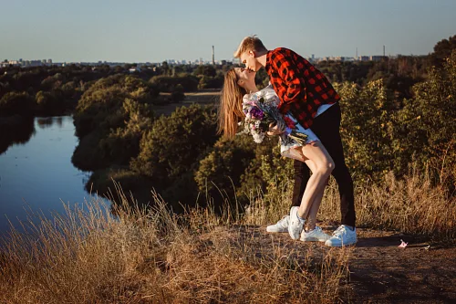 Eugenia and Aleks — Engagement in the hills, photo 45