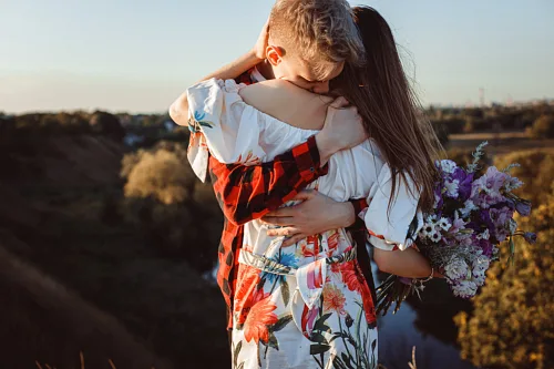 Eugenia and Aleks — Engagement in the hills, photo 46