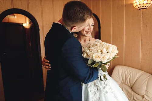 Tanya and Bogdan — Wedding in church, photo 19