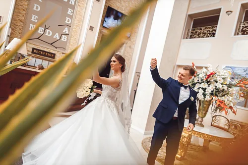 Tanya and Bogdan — Wedding in church, photo 27