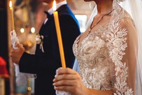 Tanya and Bogdan — Wedding in church, photo 76