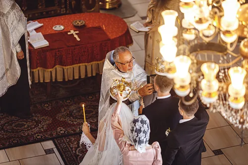Tanya and Bogdan — Wedding in church, photo 81