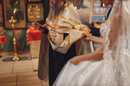 Tanya and Bogdan — Wedding in church, photo 87