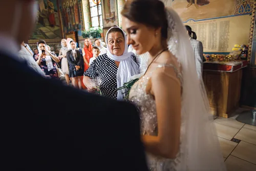 Tanya and Bogdan — Wedding in church, photo 101