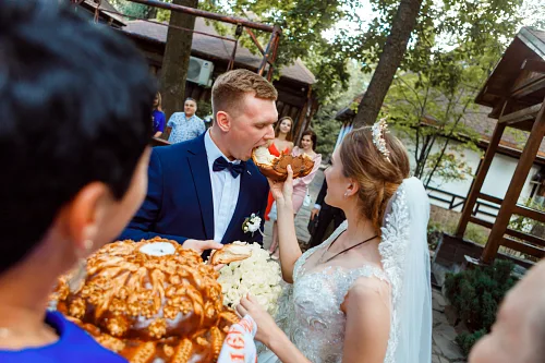 Tanya and Bogdan — Wedding in church, photo 105