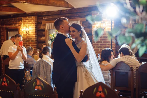 Tanya and Bogdan — Wedding in church, photo 117