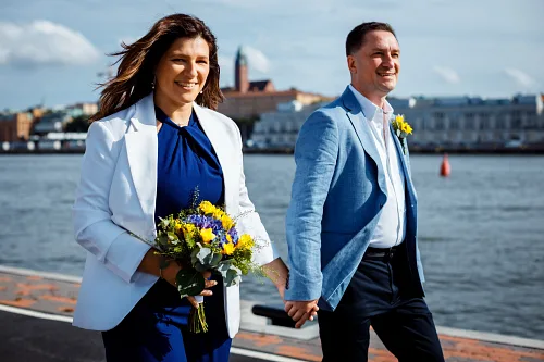 Darina and Paul — Aboard the Göteborg, photo 13