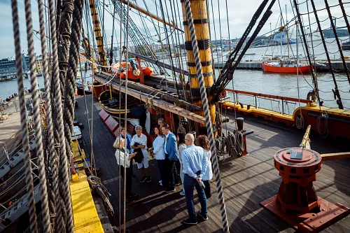 Darina and Paul — Aboard the Göteborg, photo 21